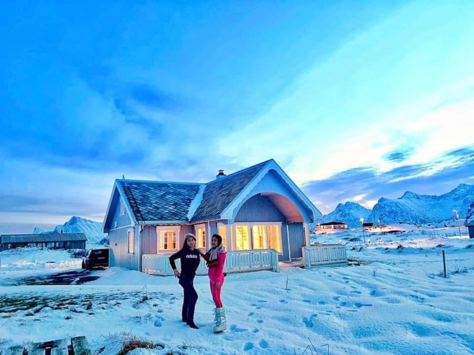 Banpim Beachside Lofoten Ramberg Esterno foto